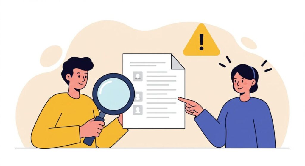 男性が「NotebookLM」と表示されたノートパソコンに向かい、頭脳の周りを飛び交う情報アイコンを整理しながら効率的に作業を進めているイラスト。